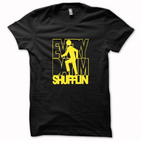 Tee shirt LMFAO Party Rock Anthem jaune/noir