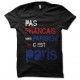 Tee shirt ici c'est paris noir