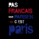 Tee shirt ici c'est paris noir