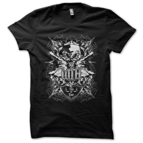 tee shirt Gangster skulls noir