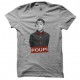 tee shirt dewey de malcom poupi gris